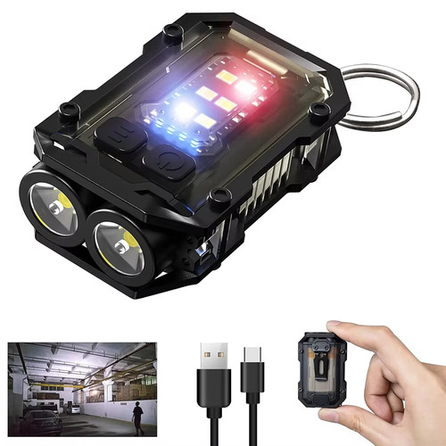 Mini keychain flashlight super - keychain,