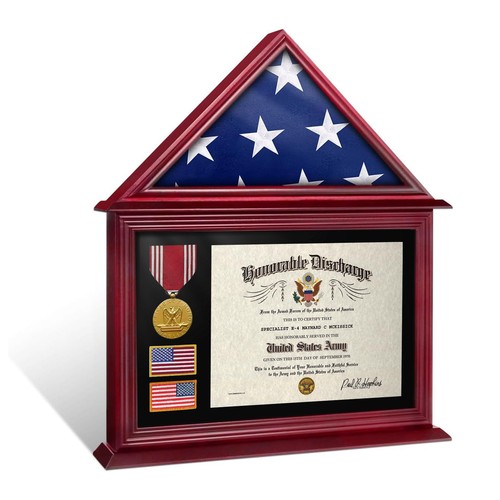 Asmileindeep flag display case - flag,