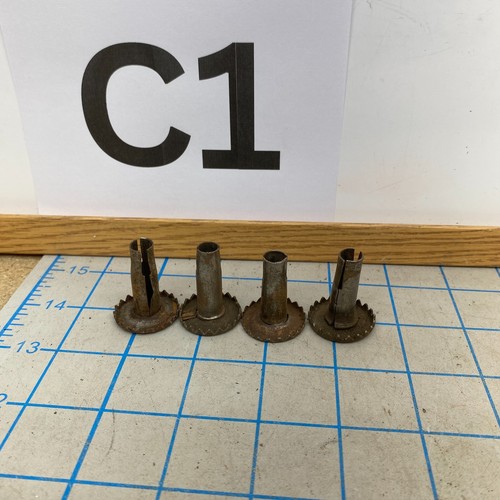 Caster sockets wheel stem - x4,