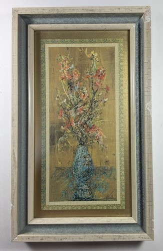 Blue vase flowers edna - of,