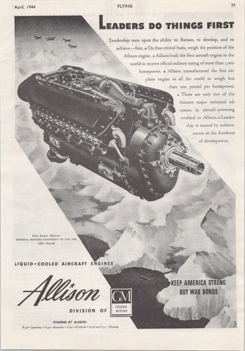 Allison general motors vintage - allison,