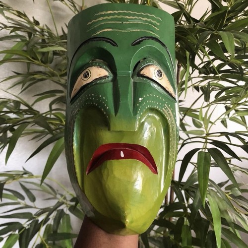 Large wooden green - large,