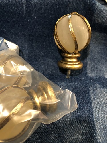 Kirsch frosted glass - glass, antique