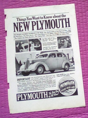 1937 plymouth luxe door - 1937,