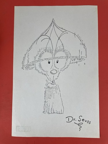 Seuss drawing - dr., (handmade)