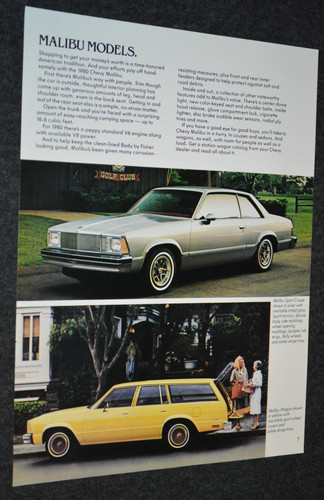 1980 chevy malibu sport coupe - 1980,