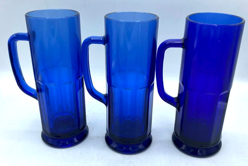 Cobalt glasses beer - 3,