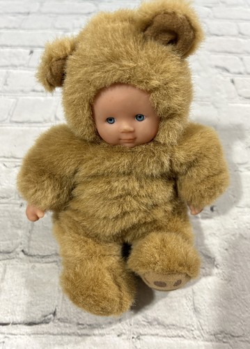 Vintage plush baby bear - baby,