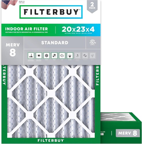 Filterbuy 20x23x4 merv air - merv, 8