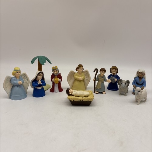 Christian nativity set scene - christian,