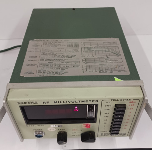 Boonton millivolt meter - rf,