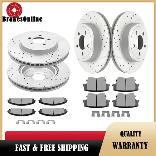 Front rear rotors - front, and