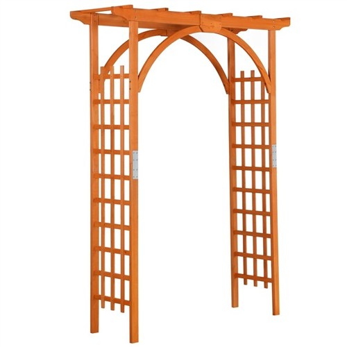 7ft wooden garden arbor - 7ft, arches