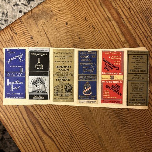 Vintage match book - match, covers