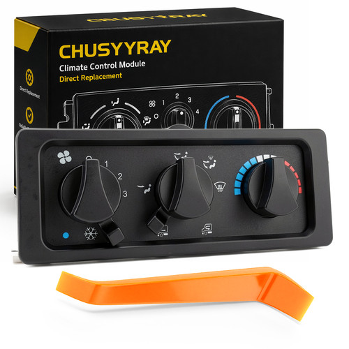 Heater control panel - a/c,