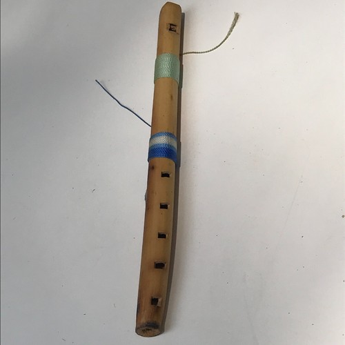 Native american wood flute - wood,
