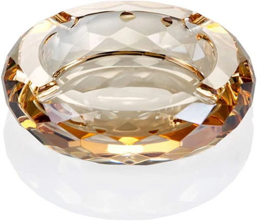 Crystal glass ashtray cigar - ashtray,,