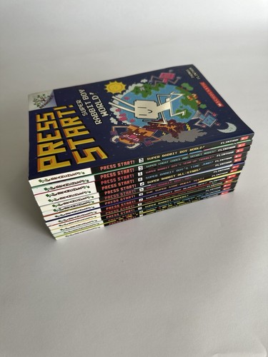 Press start children books - press, children's