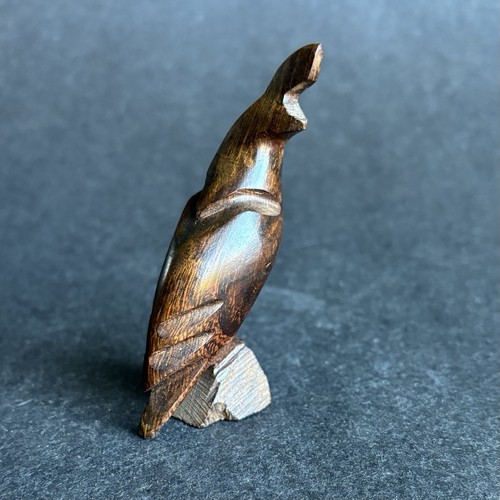 Ironwood quail sculpture - quail,