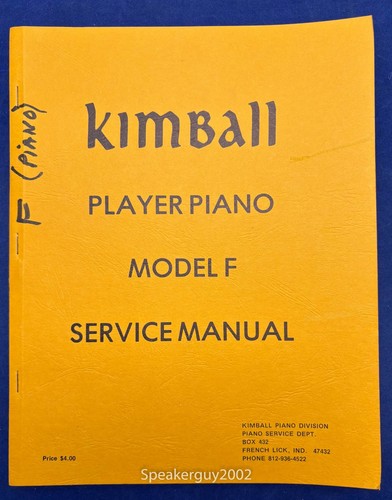 Original kimball player piano - kimball,