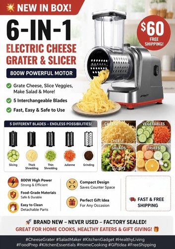 Atbkit electric cheese grater - atbkit,