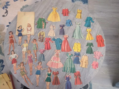 Vintage large paper doll - vintage,