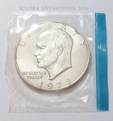 1973 eisenhower dollar bu - , *bu