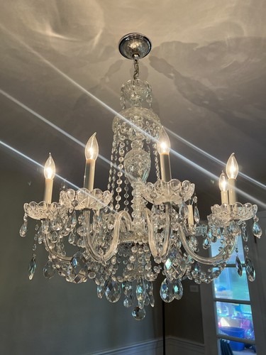 Schonbek crystal chandelier - crystal,