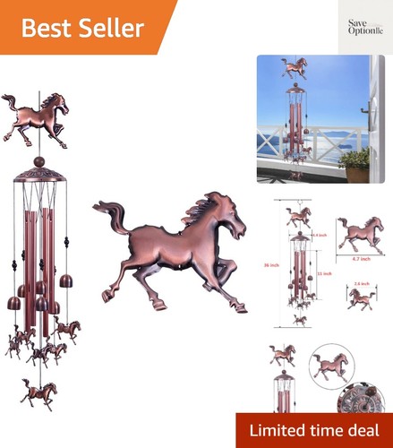 Horse wind chimes decor 37 - decor-,