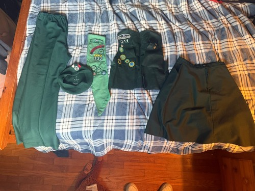 Vintage girl scout uniform and - scout,