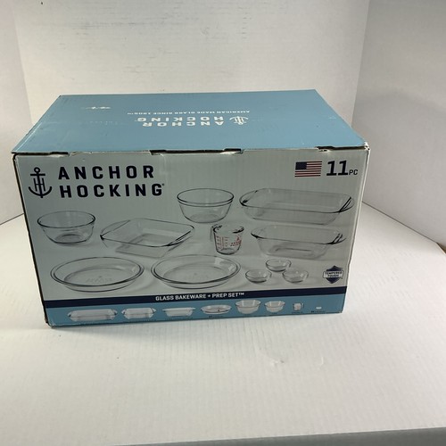 Anchor hocking piece glass - hocking, 11-piece