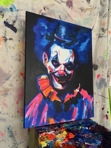 Killer clown original handmade - clown,
