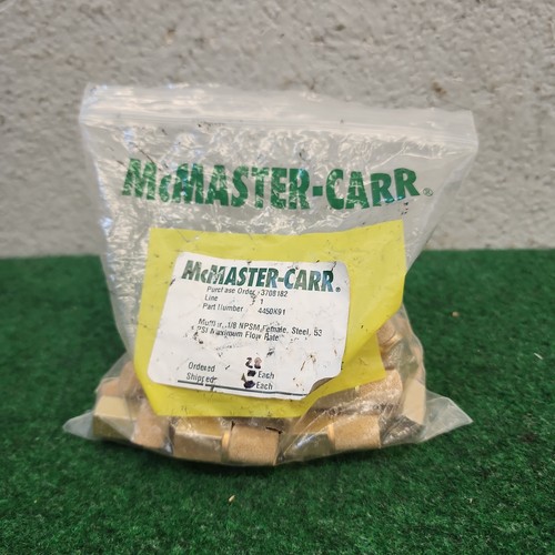 Mcmaster carr muffler - muffler, 1/8