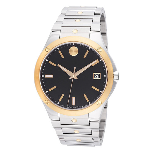 Movado 0607596 men black - men's, se