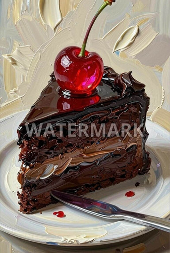 Kitchen deco chocolate cherry - kitchen,