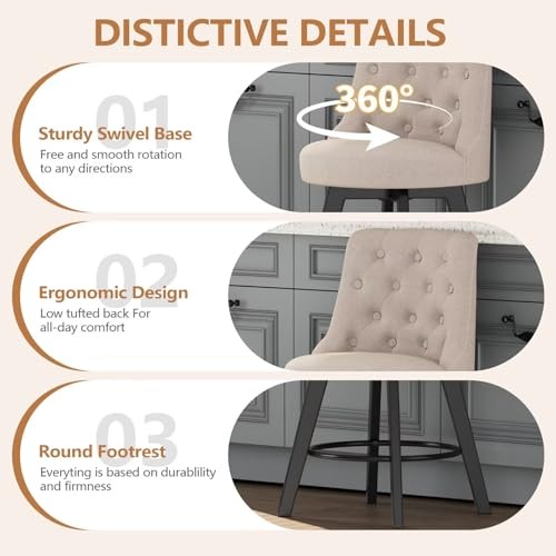 Beige minceta 360 - beige, swivel