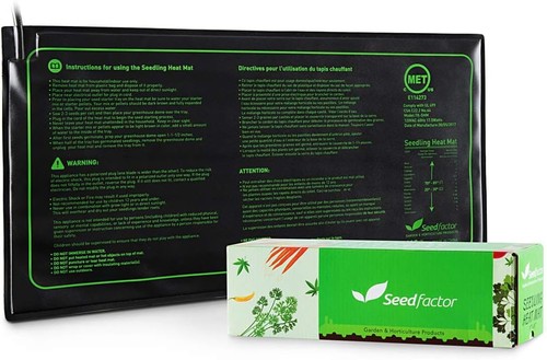 Seedling heat mat - mat, plants