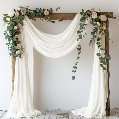 Wedding arch draping fabric - draping,