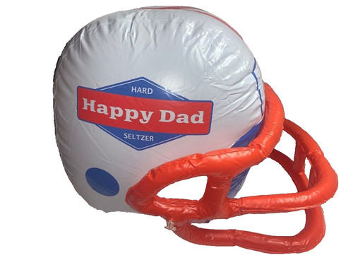 Happy dad inflatable football - happy,
