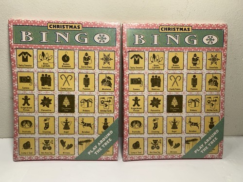 Christmas bingo cards game - bingo,