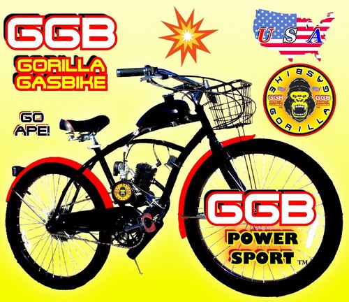 Stroke 66cc 80cc motorized - 2-stroke,