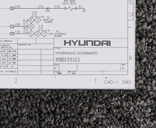 Hyundai excavator robex - excavator, 210