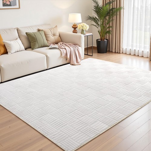 White washable shag area rug - area,