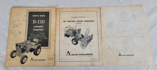 Vintage allis chalmers 110 - vintage,