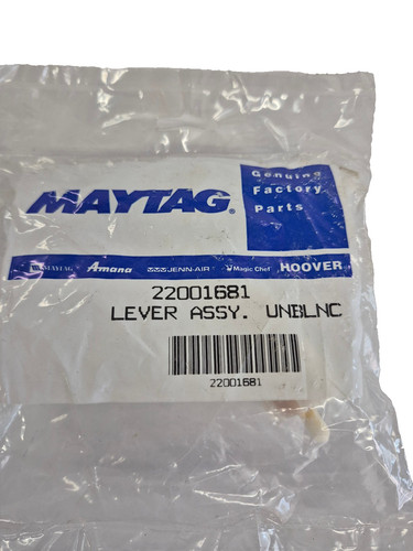 Maytag 22001681 lever assembly - 22001681,