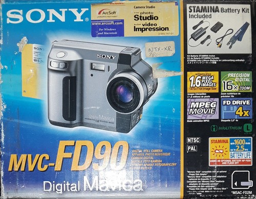 Sony mavica mvc fd90 6mp - sony,