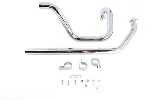True dual exhaust header pipe - true,