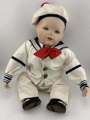 Vintage porcelain sailor - porcelain, boy