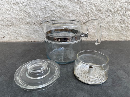 Vintage pyrex glass percolator - pyrex,