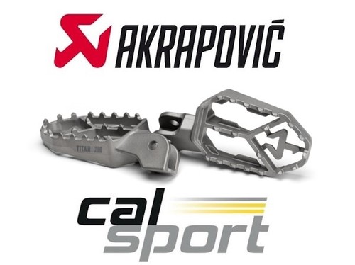 Akrapovic adventure footpegs - akrapovic,